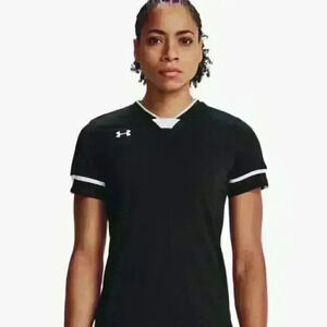 Under Armour‎ Squad Jersey for Women Black/White Size Medium
